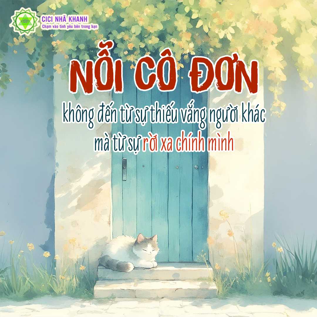 Nỗi cô đơn không đến từ…